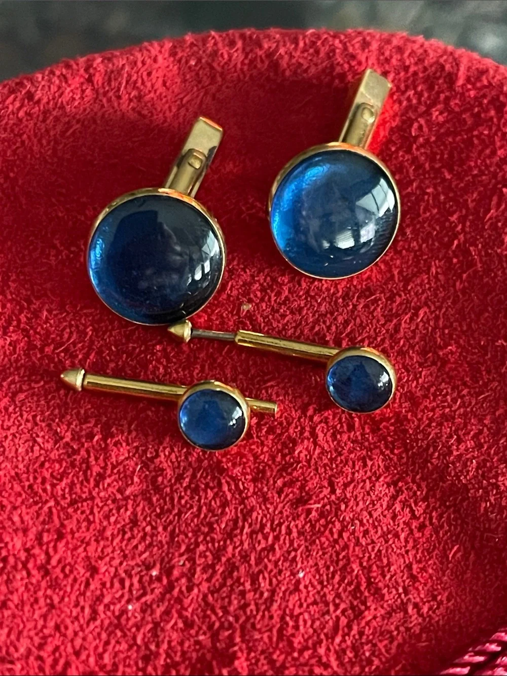 Swank Cufflinks and Shirt Stud Set